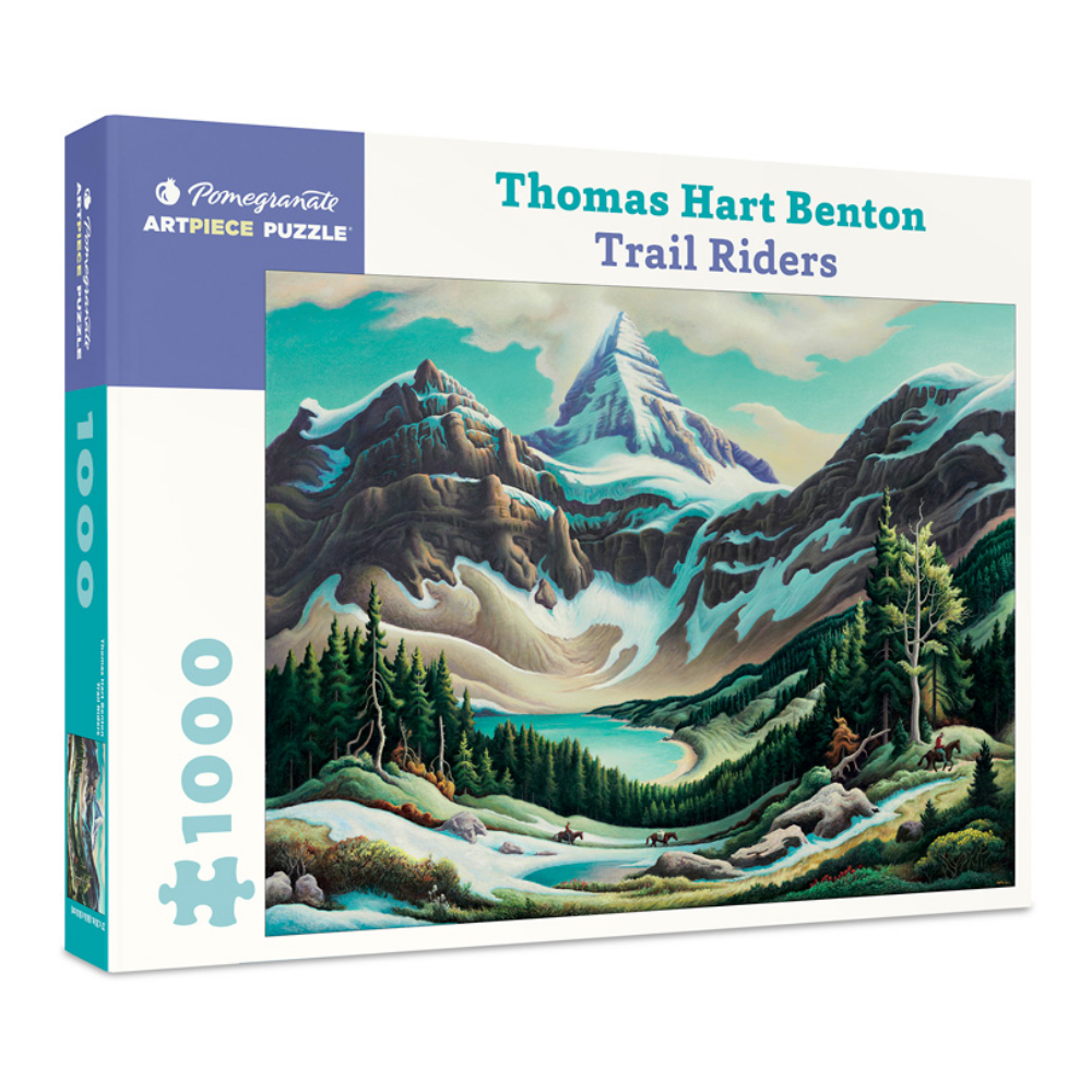 Thomas Hart Benton: Trail Riders - Thirsty Meeples