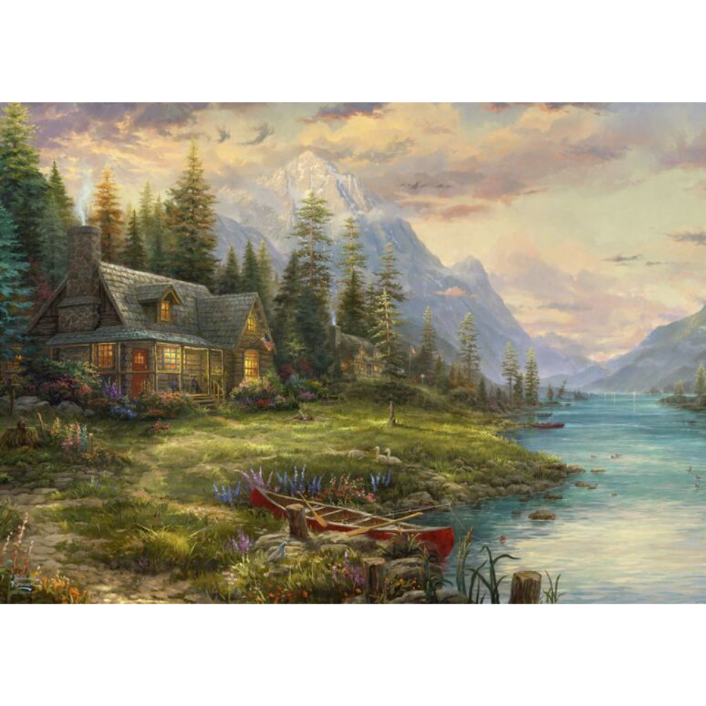 Thomas Kinkade: A Father’s Perfect Day - Thirsty Meeples