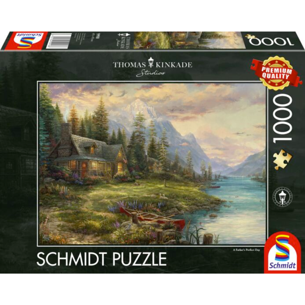 Thomas Kinkade: A Father’s Perfect Day - Thirsty Meeples