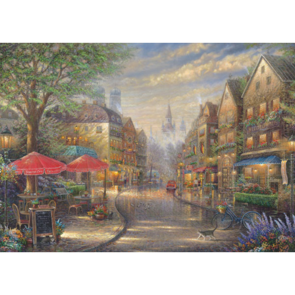 Thomas Kinkade: Café in Munich