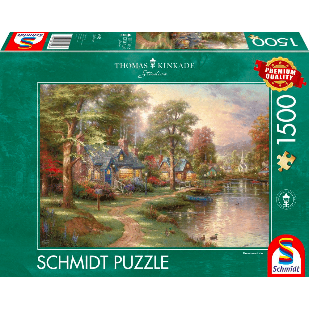 Thomas Kinkade: Hometown Lake