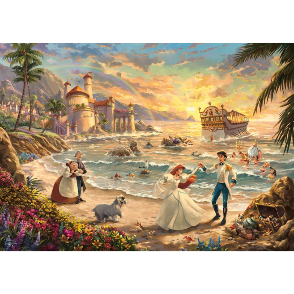 Thomas Kinkade: Little Mermaid Celebration of Love