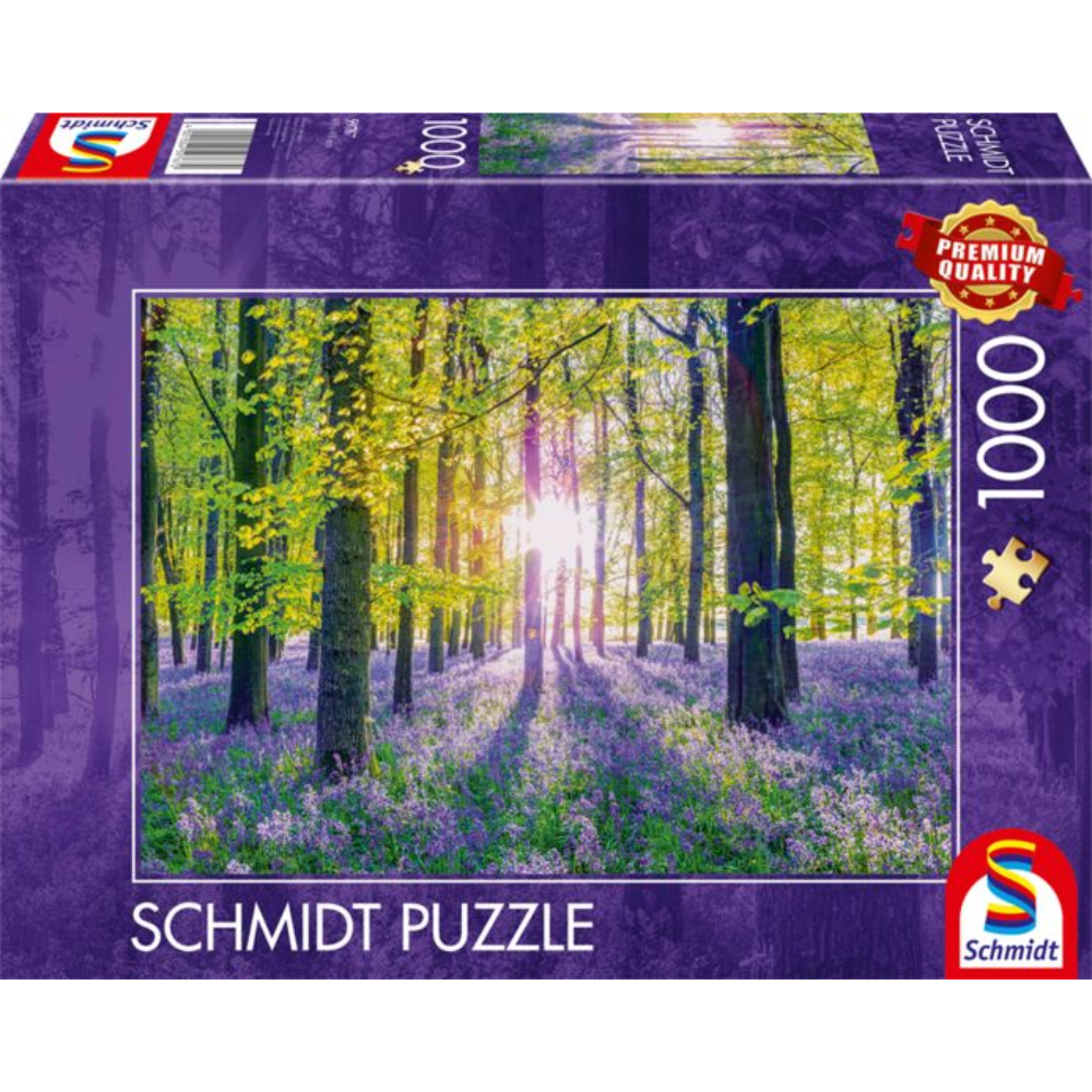 Tranquil Bluebell Woods