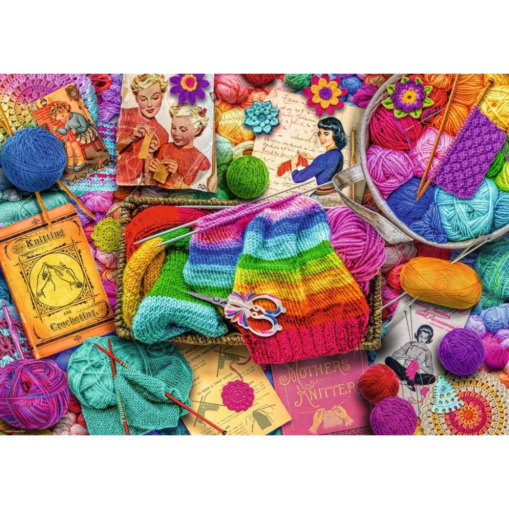 Vintage Knitting & Crochet