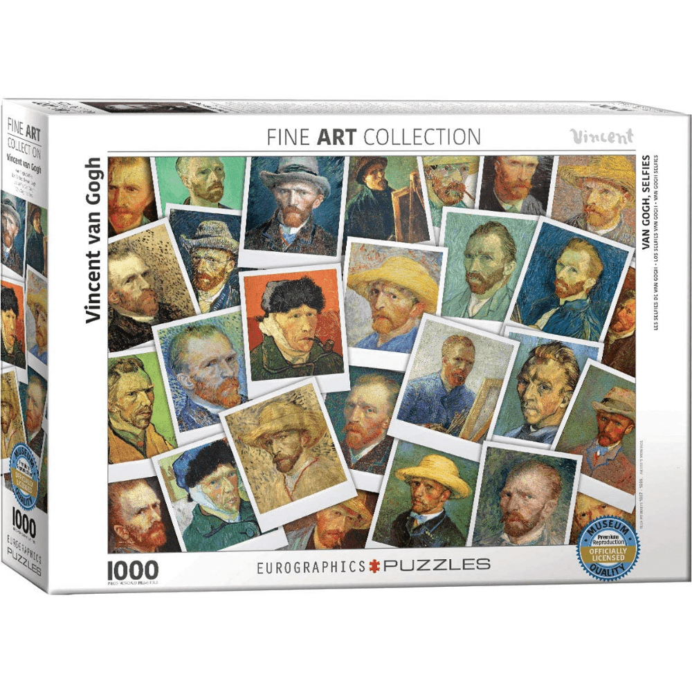 Van Gogh: Van Gogh's Selfies (1000 Pieces)