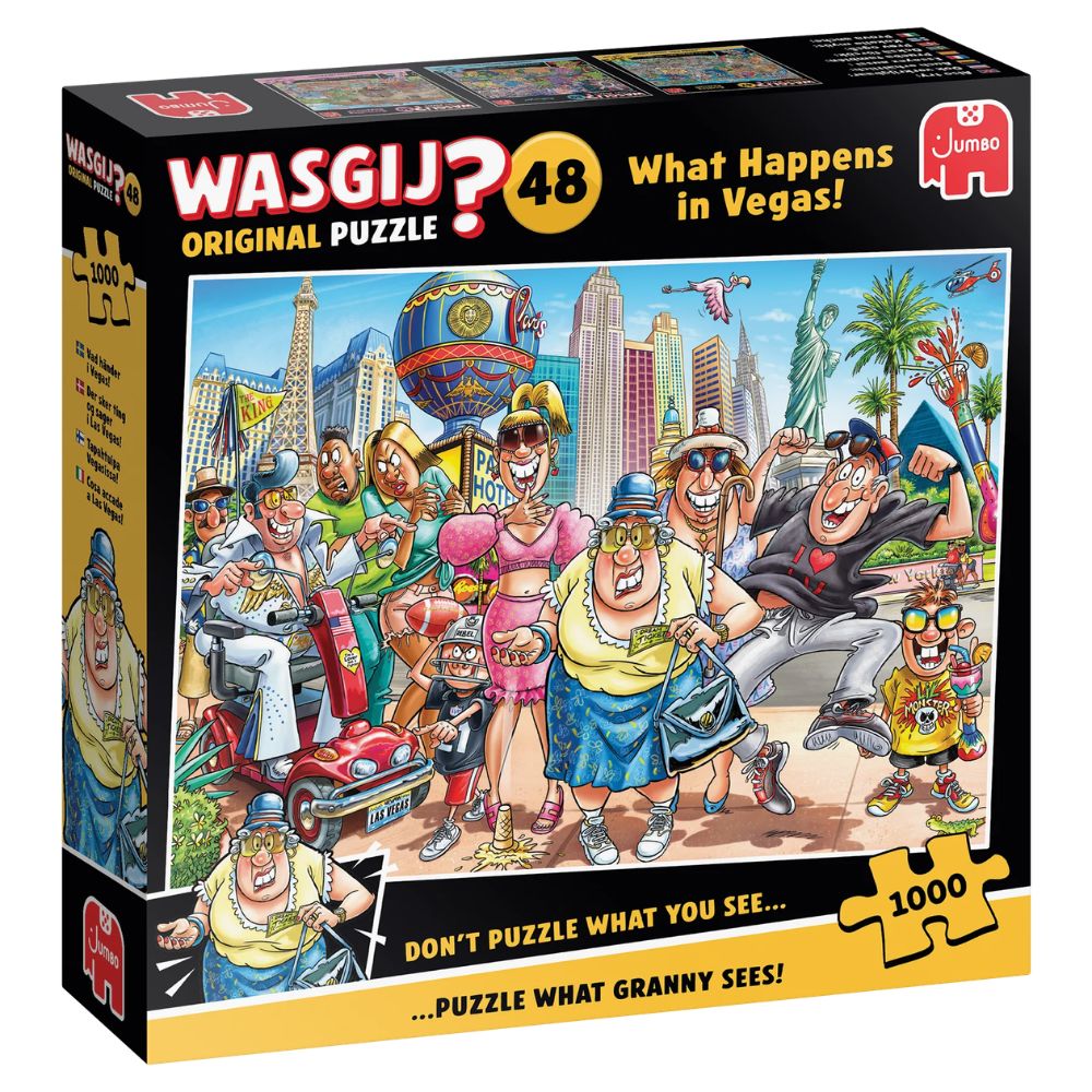 Wasgij Original 48: What Happens in Vegas!