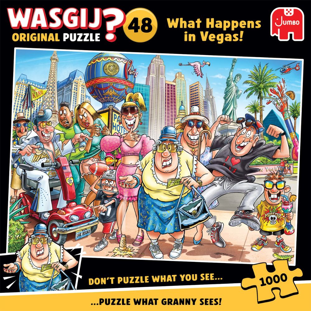 Wasgij Original 48: What Happens in Vegas!