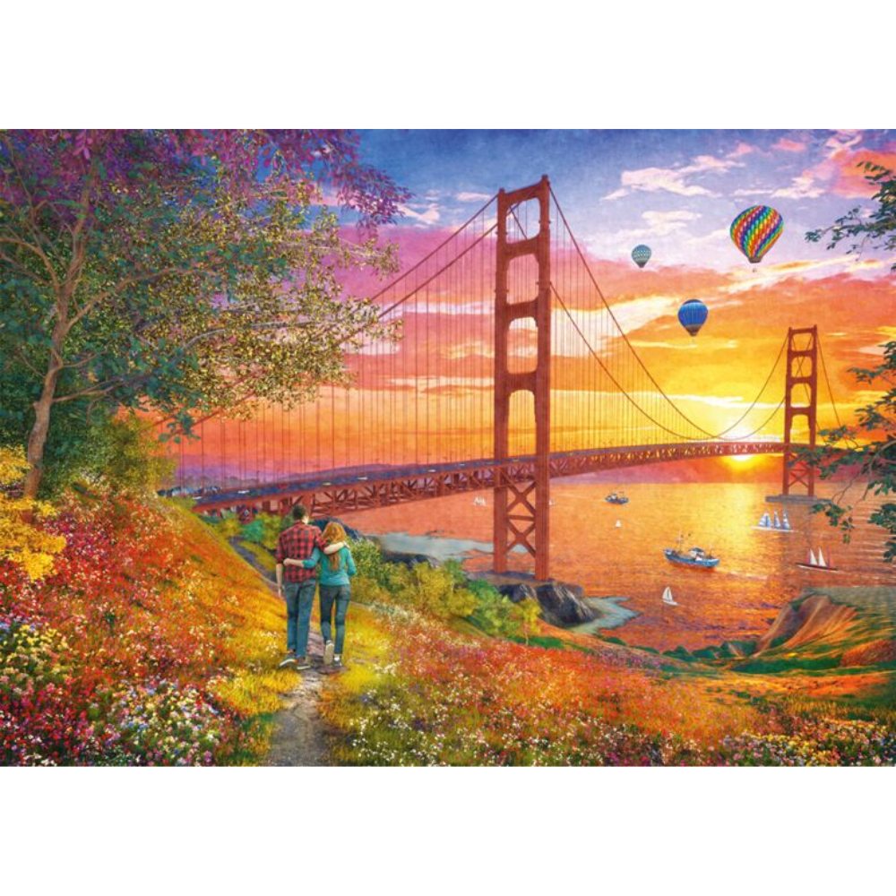 Walking to the Golden Gate Bridge