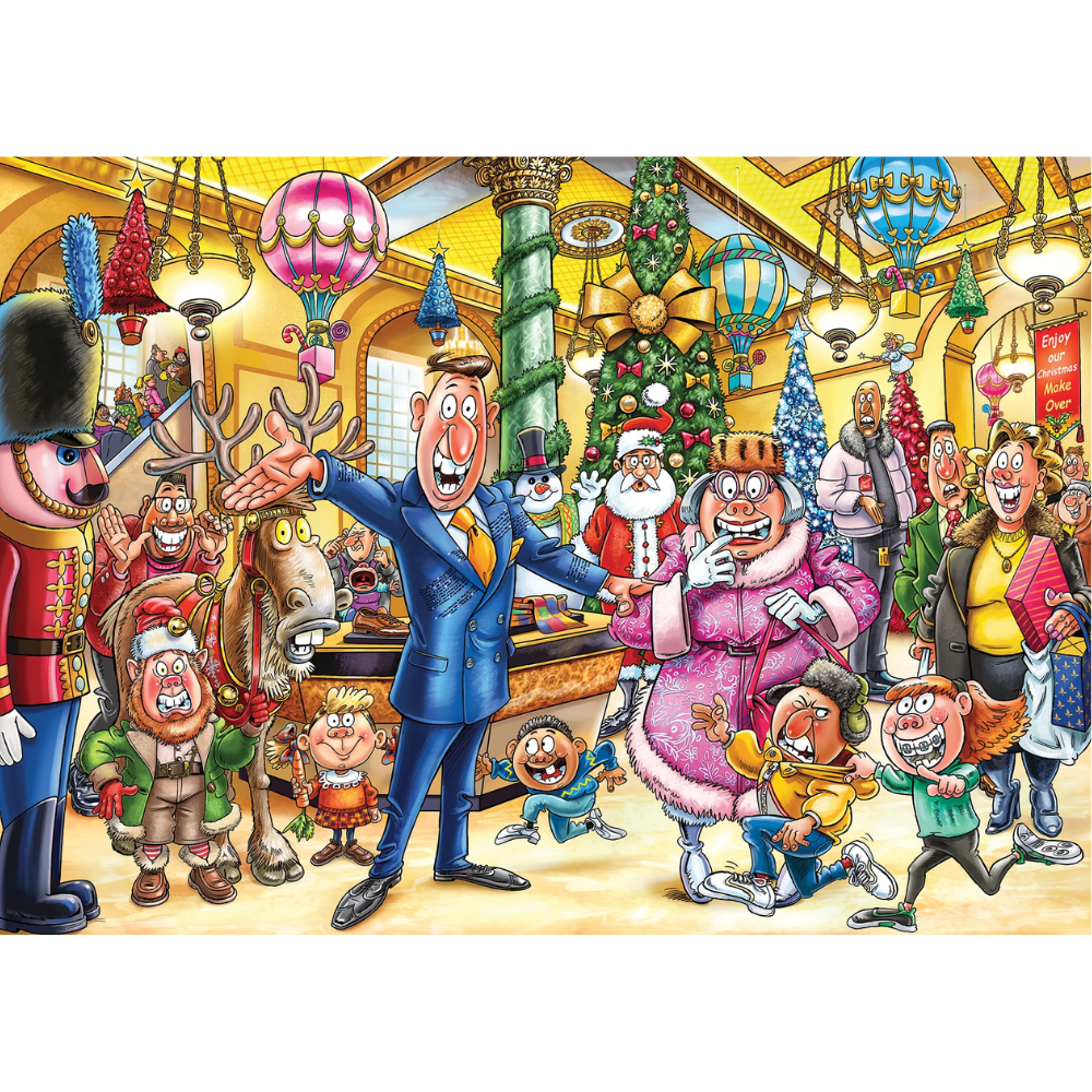 Wasgij Christmas 21: A Very Merry Makeover!