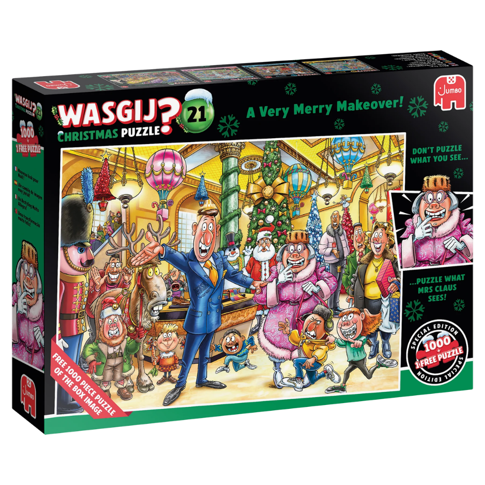 Wasgij Christmas 21: A Very Merry Makeover!