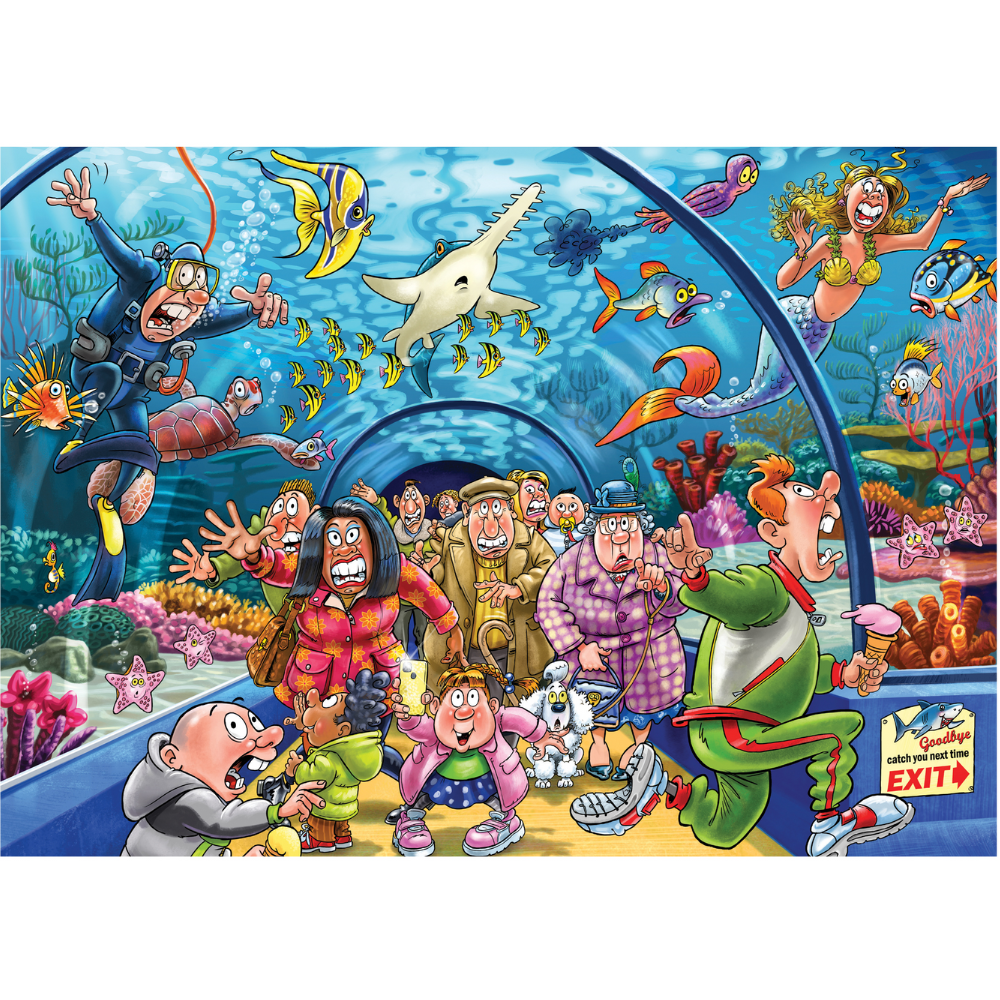 Wasgij Original 43: Aquarium Antics