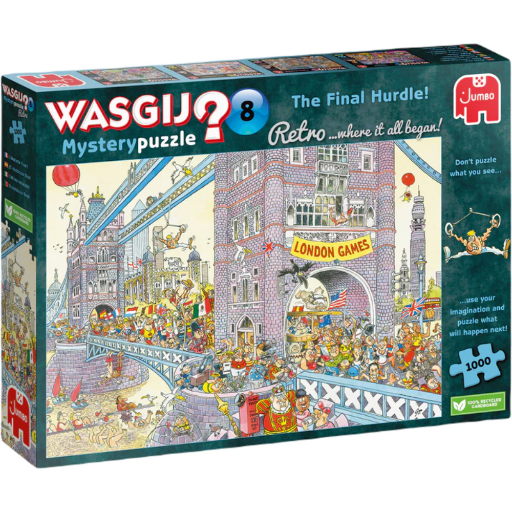Wasgij Retro Mystery 8: The Final Hurdle!