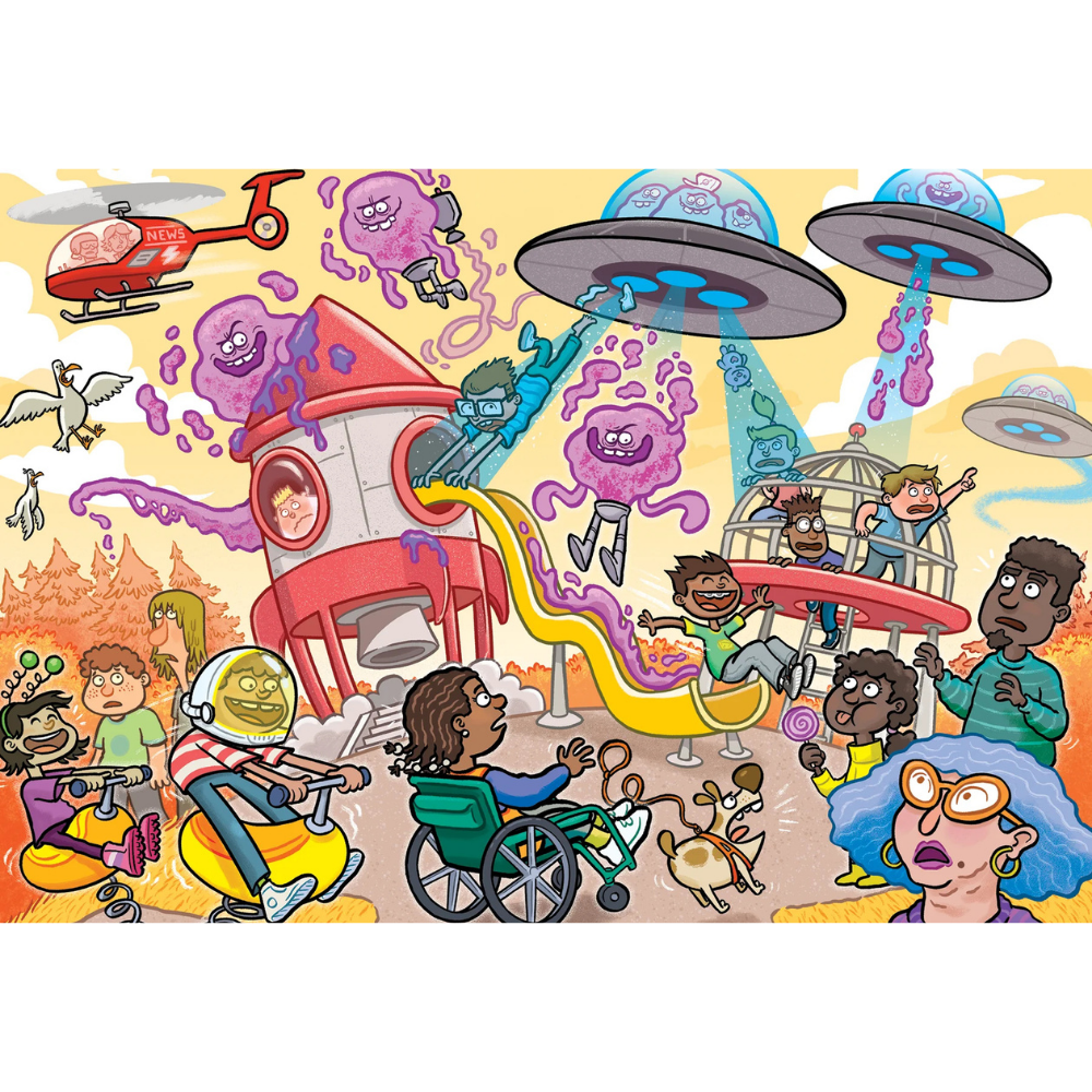 Wasgij Junior 4: Alien Invasion!