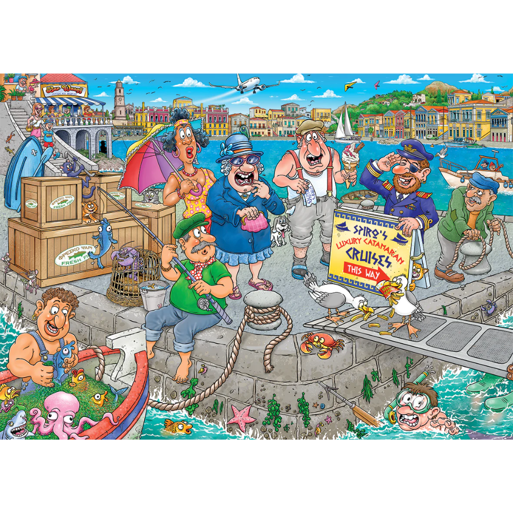 Wasgij Original 47: Boating Bedlam!