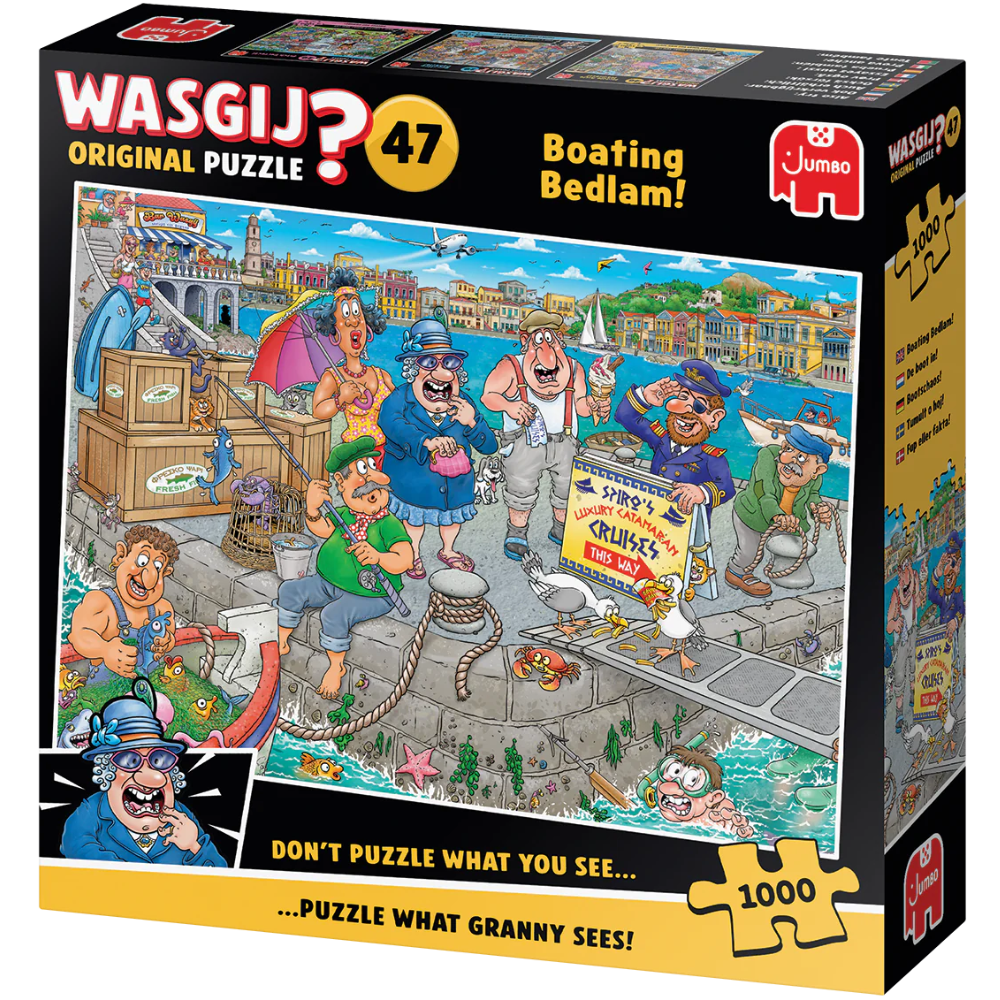 Wasgij Original 47: Boating Bedlam!