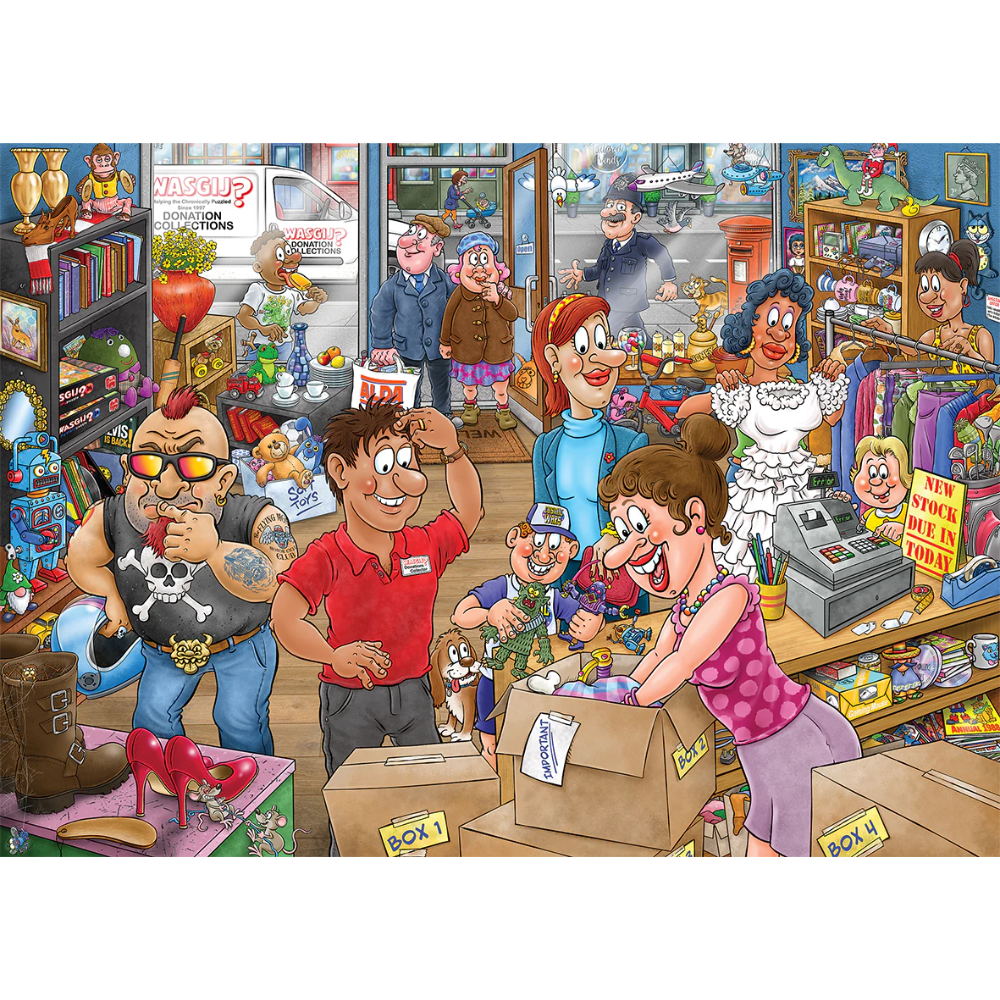 Wasgij Mystery 29: Donation Debacle!