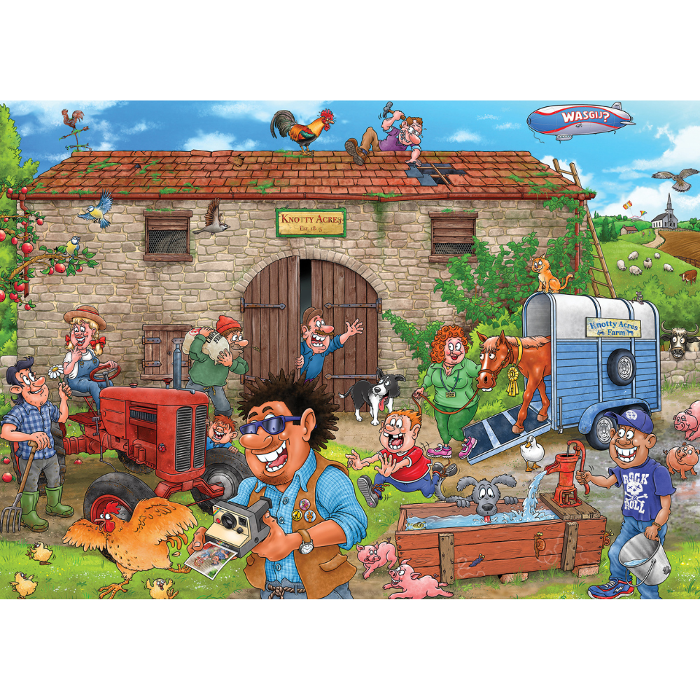 Wasgij Destiny 30: Harvesting Happiness