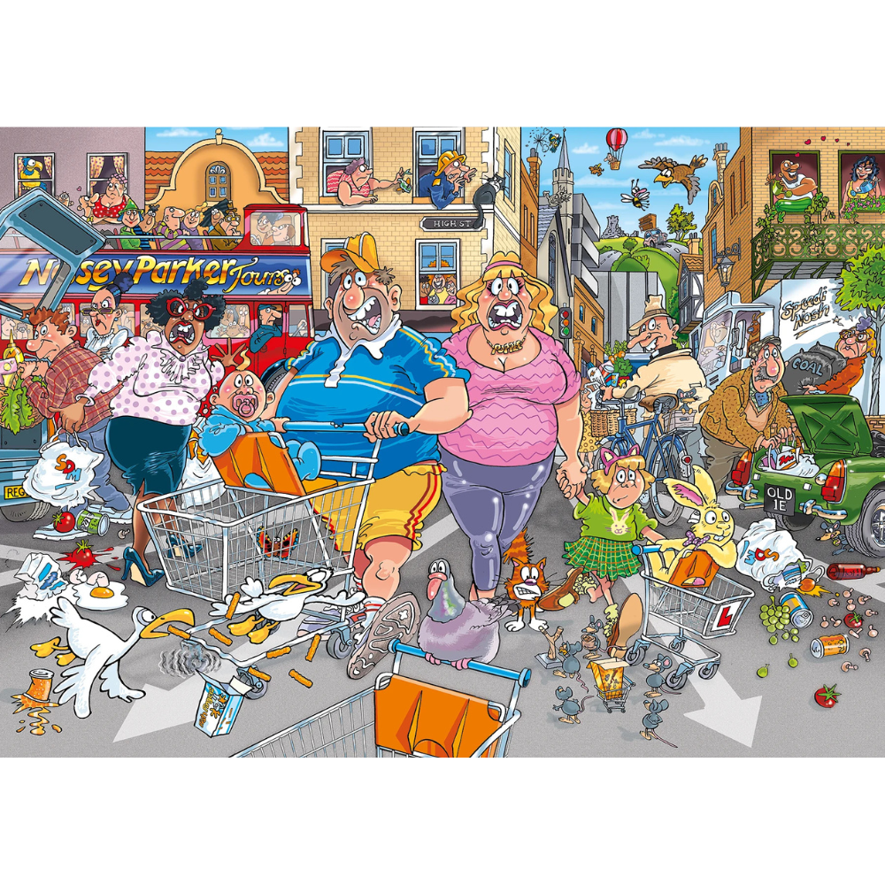 Wasgij Original 46: Middle Aisle Madness!