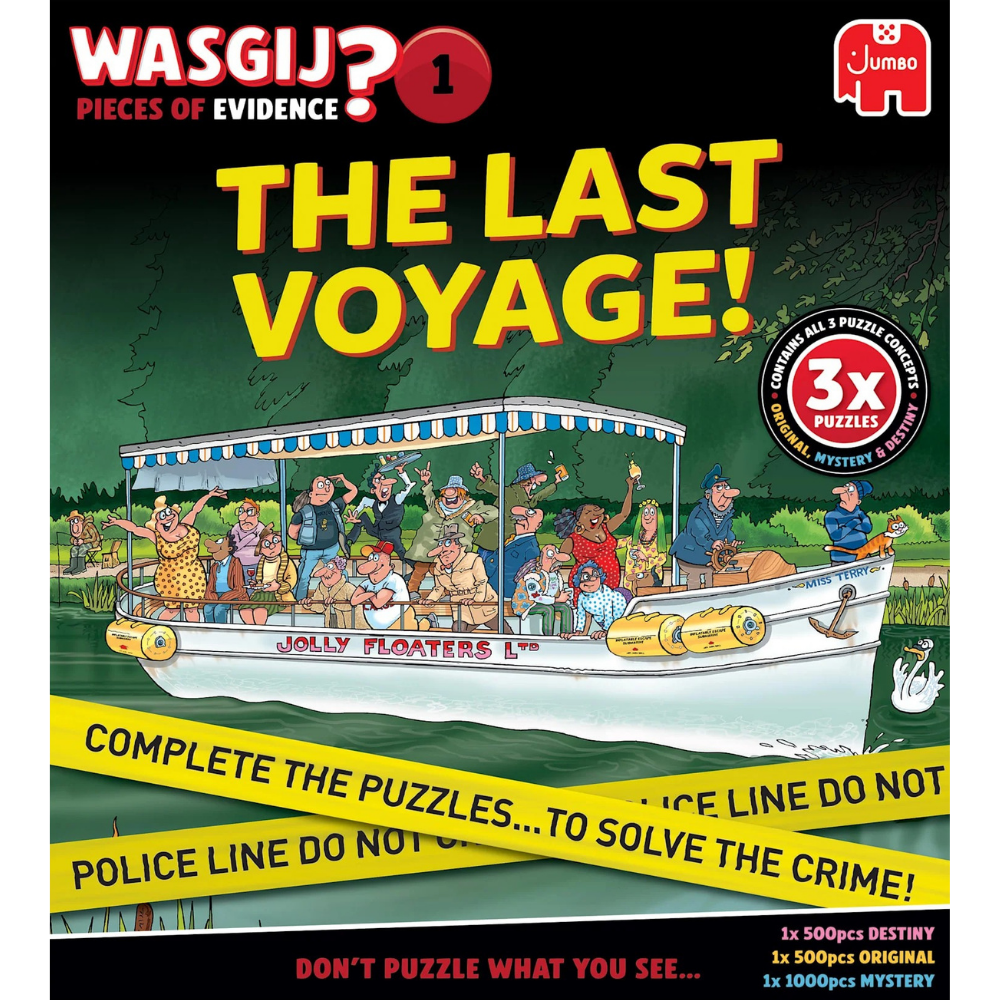 Wasgij Pieces of Evidence 1 - The Last Voyage!