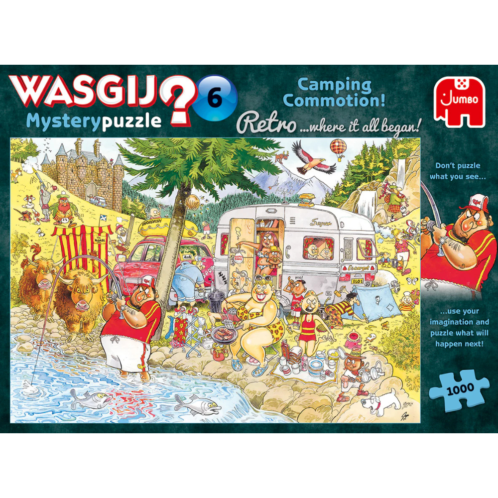Wasgij Retro Mystery 6: Camping Commotion!