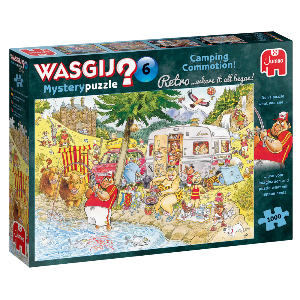 Wasgij Retro Mystery 6: Camping Commotion!