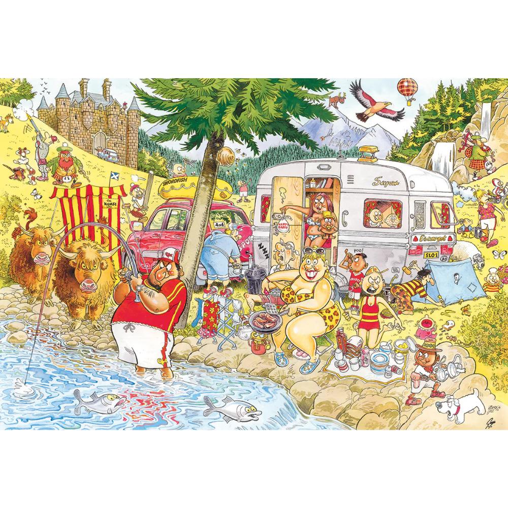 Wasgij Retro Mystery 6: Camping Commotion!