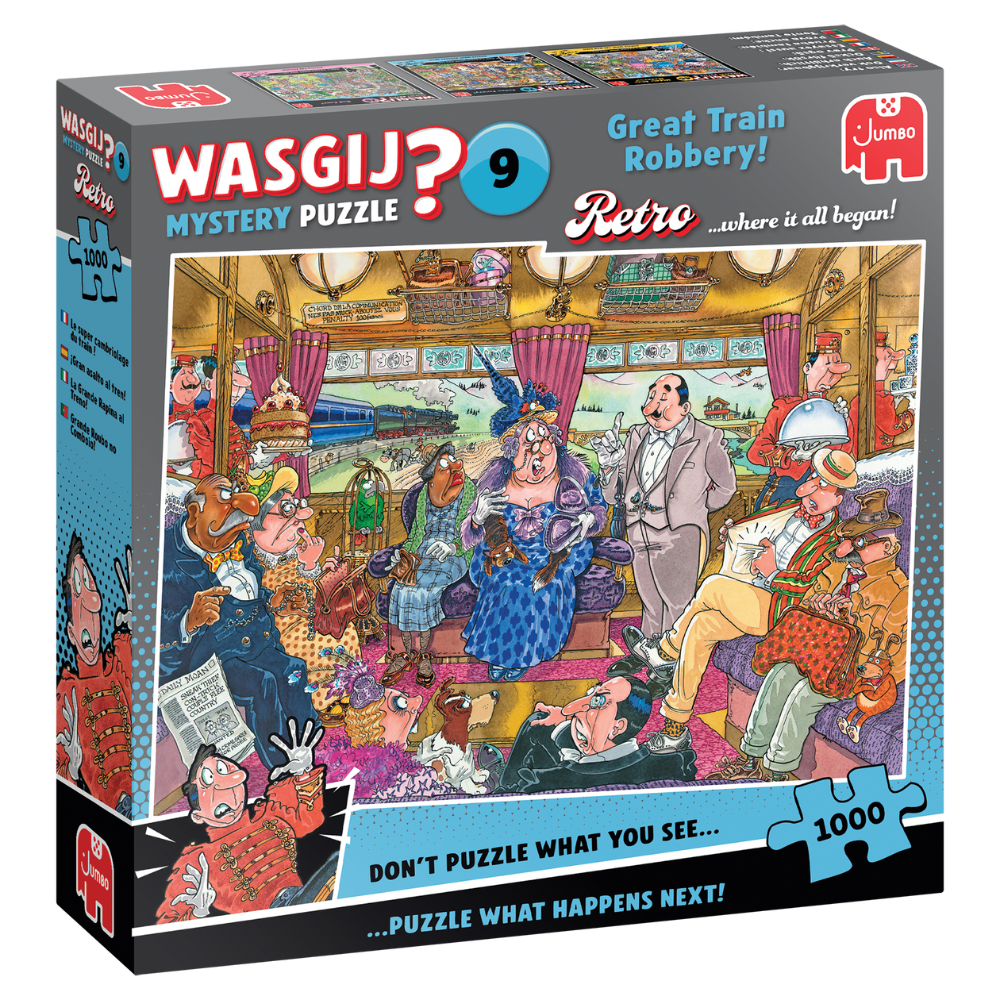 Wasgij Retro Mystery 9: Great Train Robbery!
