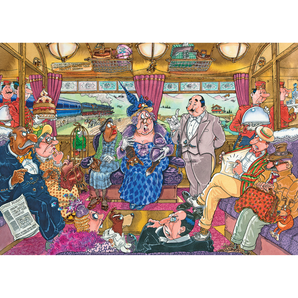 Wasgij Retro Mystery 9: Great Train Robbery!