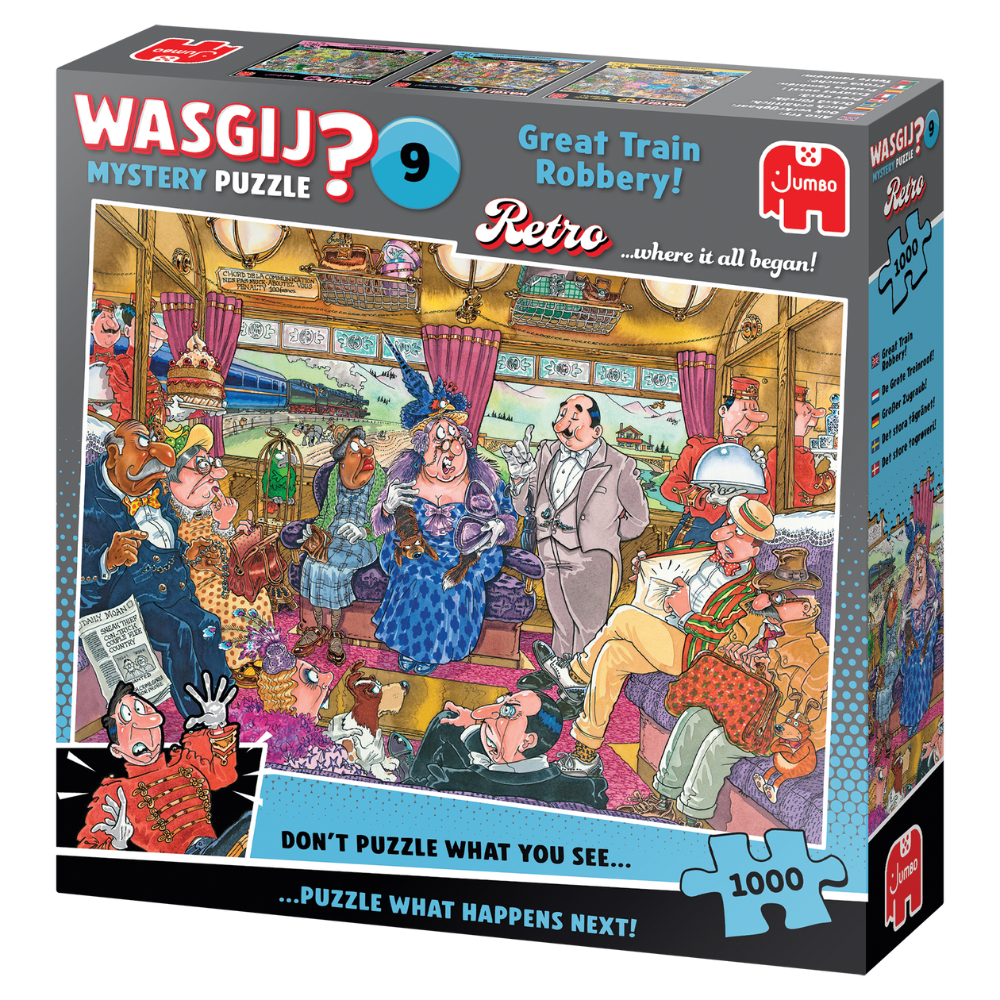 Wasgij Retro Mystery 9: Great Train Robbery!
