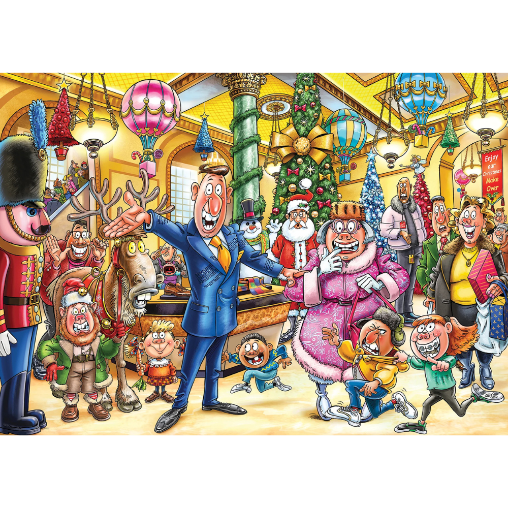 Wasgij Christmas 21: A Very Merry Makeover!