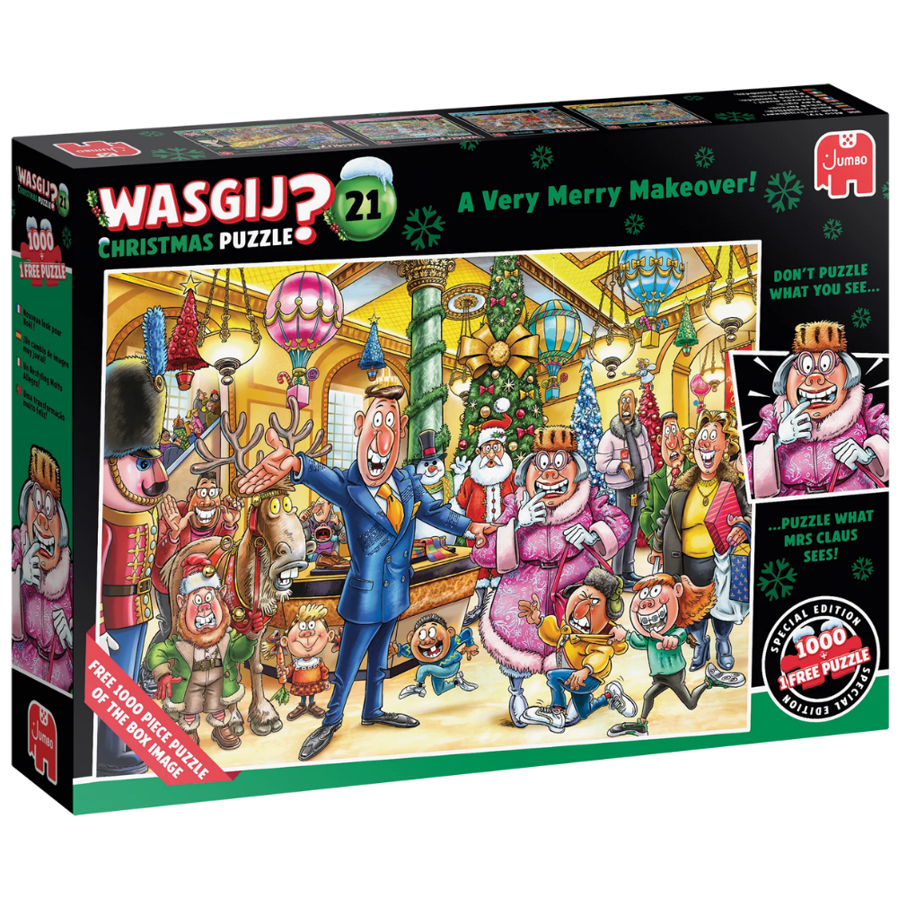Wasgij Christmas 21: A Very Merry Makeover!