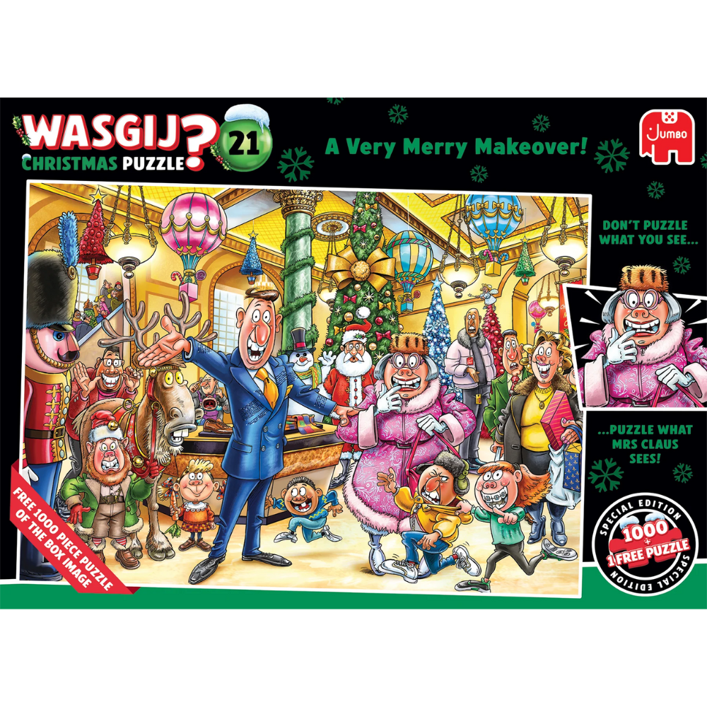 Wasgij Christmas 21: A Very Merry Makeover!