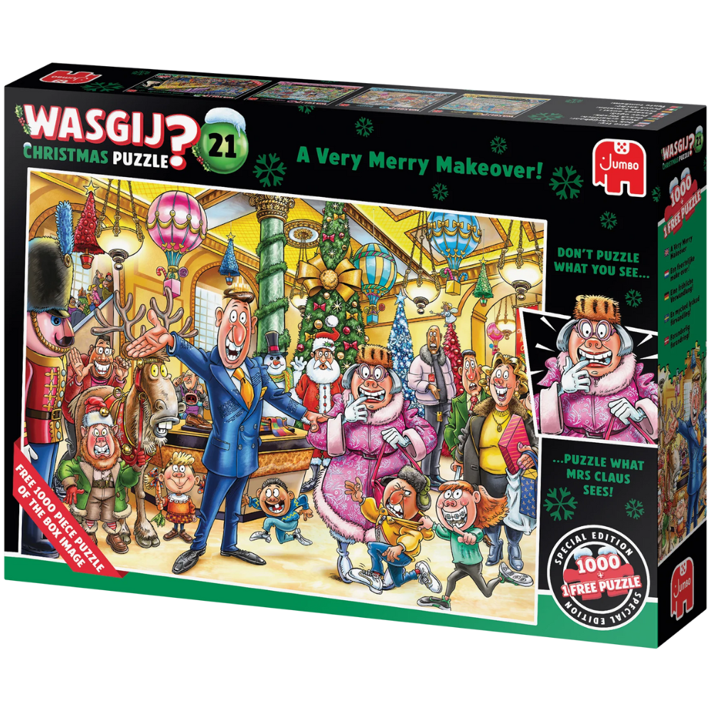 Wasgij Christmas 21: A Very Merry Makeover!