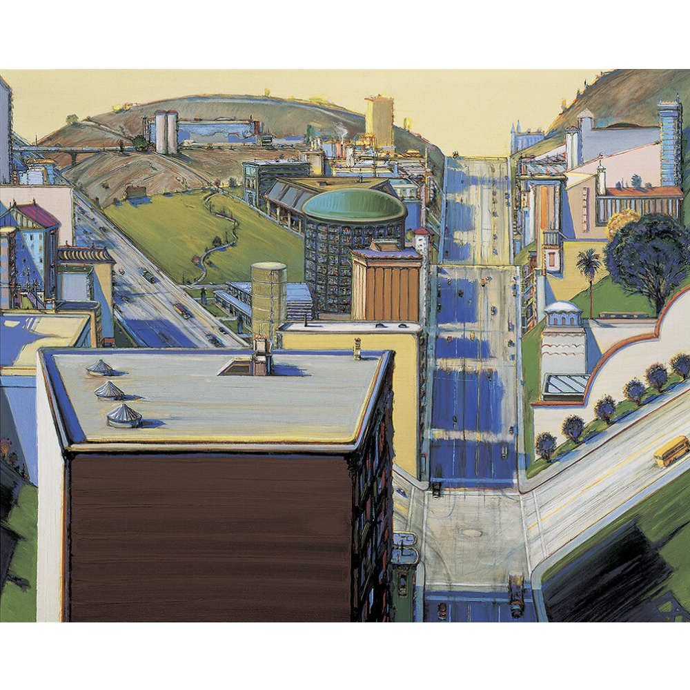 Wayne Thiebaud: Valley Streets - Thirsty Meeples