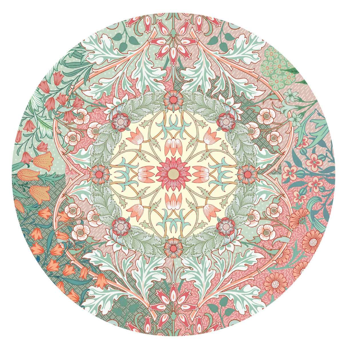 William Morris: Circular Jigsaw Puzzle
