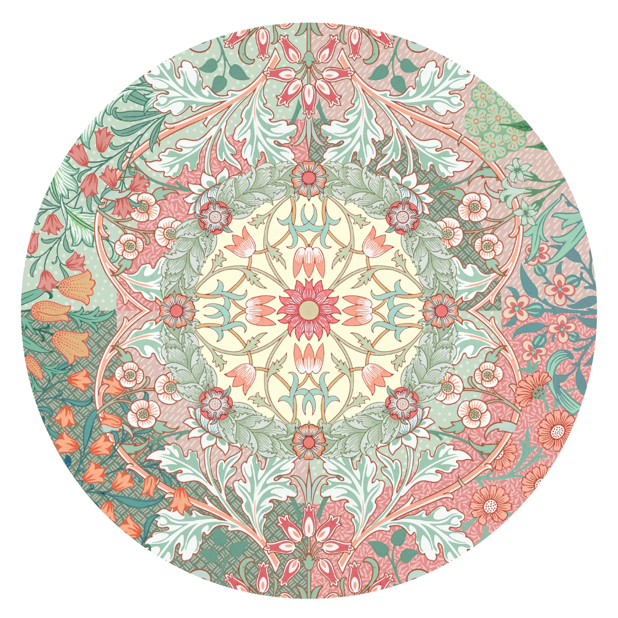 William Morris: Circular Jigsaw Puzzle