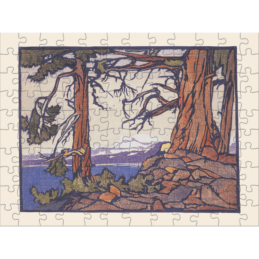 William S. Rice Double-Sided Jigsaw Puzzle Set