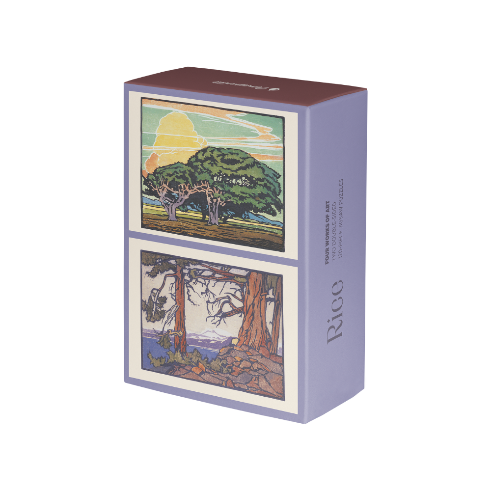 William S. Rice Double-Sided Jigsaw Puzzle Set - Thirsty Meeples