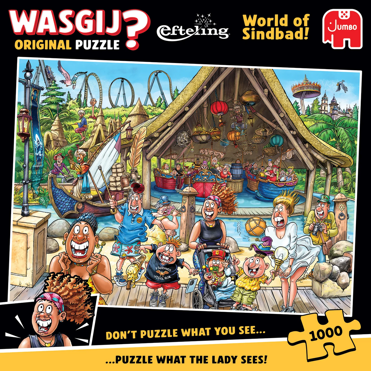 Wasgij Original Efteling: World of Sindbad!