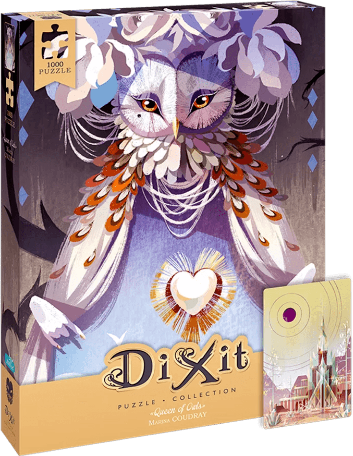 Dixit Jigsaw Puzzle: Queen of Owls