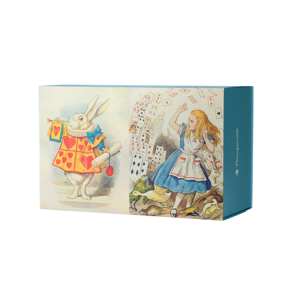 Sir John Tenniel: Alice in Wonderland Double-Sided Jigsaw Puzzle Set – box
