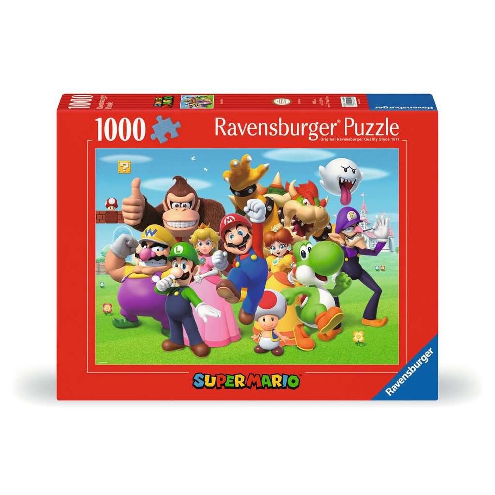 Super Mario jigsaw puzzle box