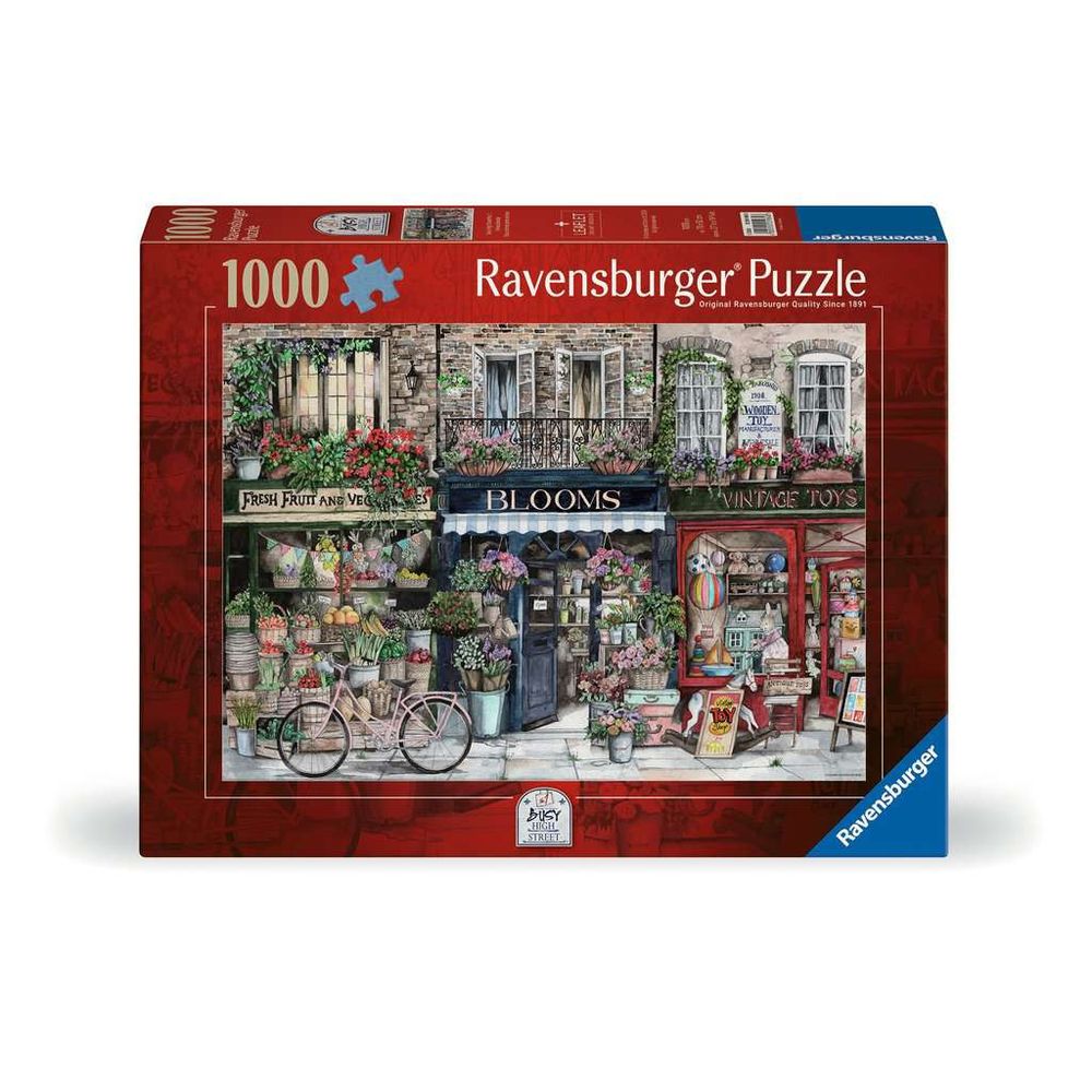 Busy High Street No.1 jigsaw puzzle box