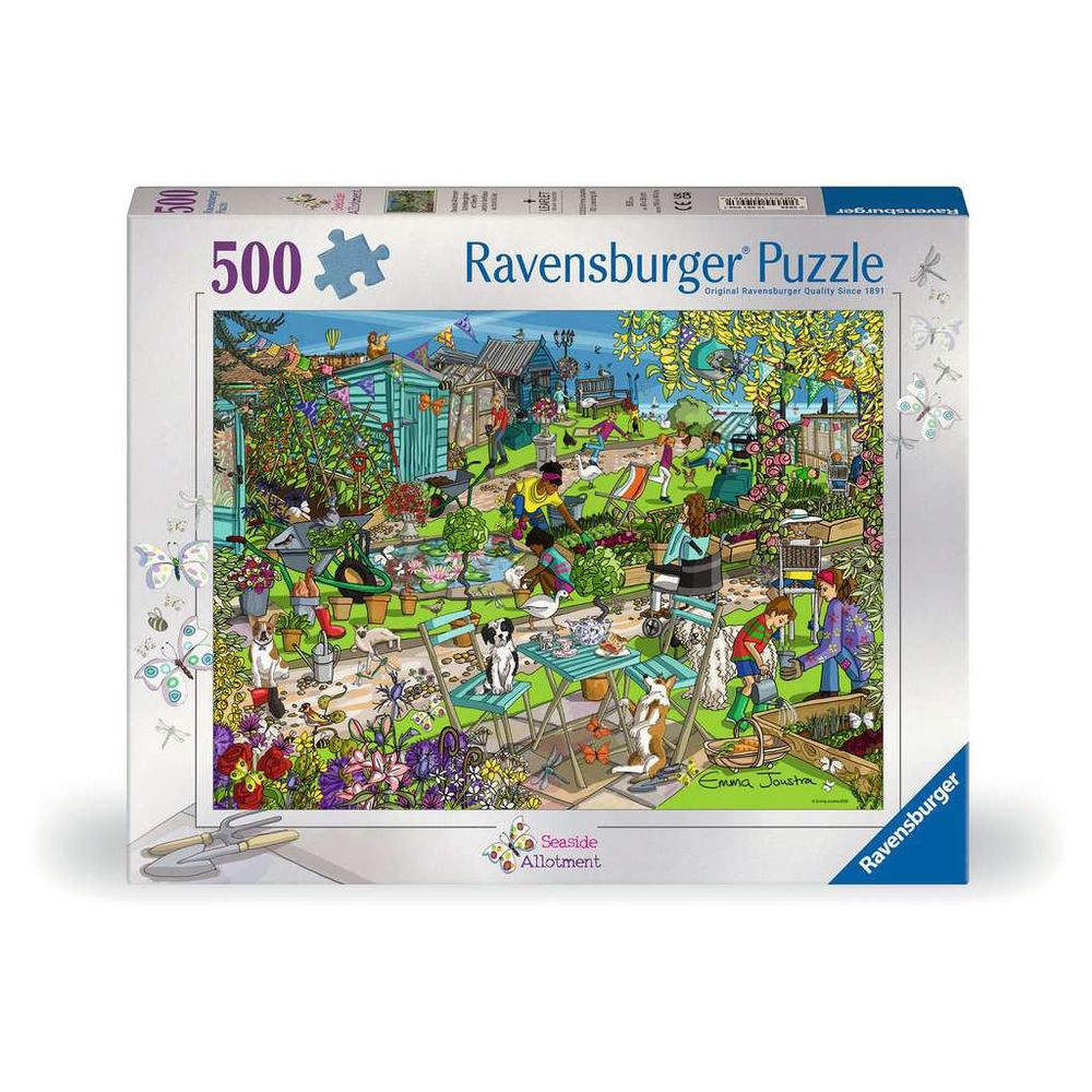 Seaside Allotment jigsaw puzzle box