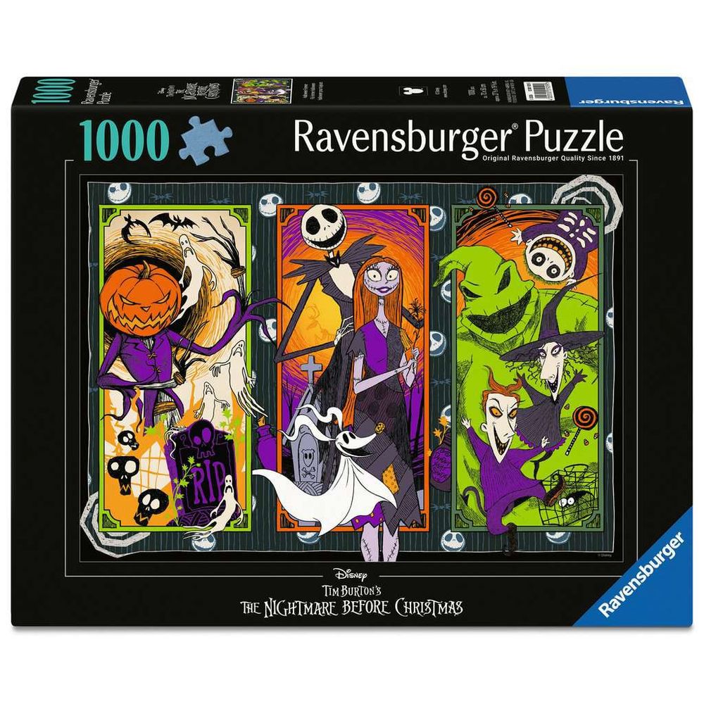 The Nightmare before Christmas jigsaw puzzle box