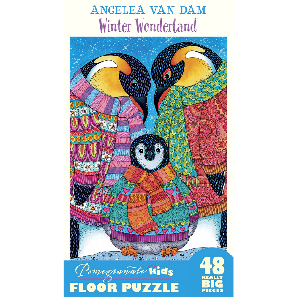 Angelea Van Dam: Winter Wonderland Floor Puzzle