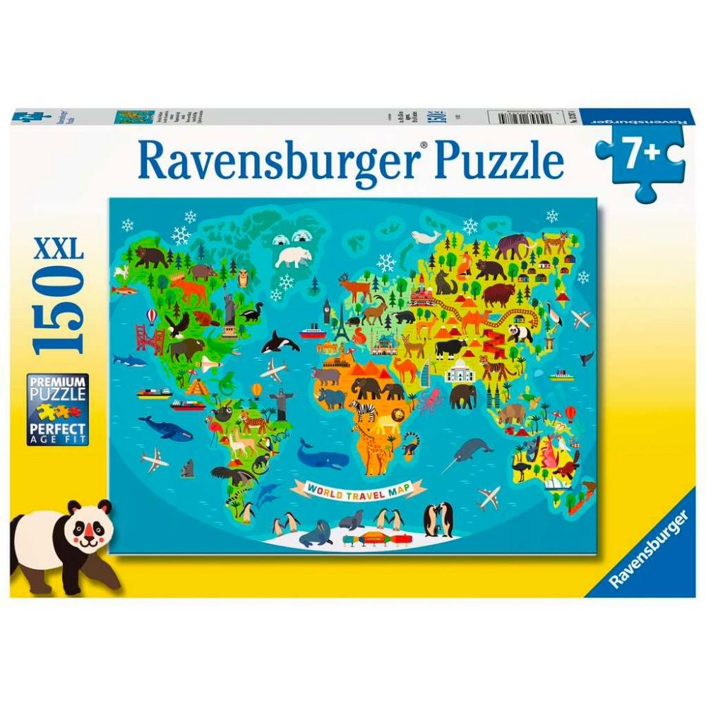 Animal World Map