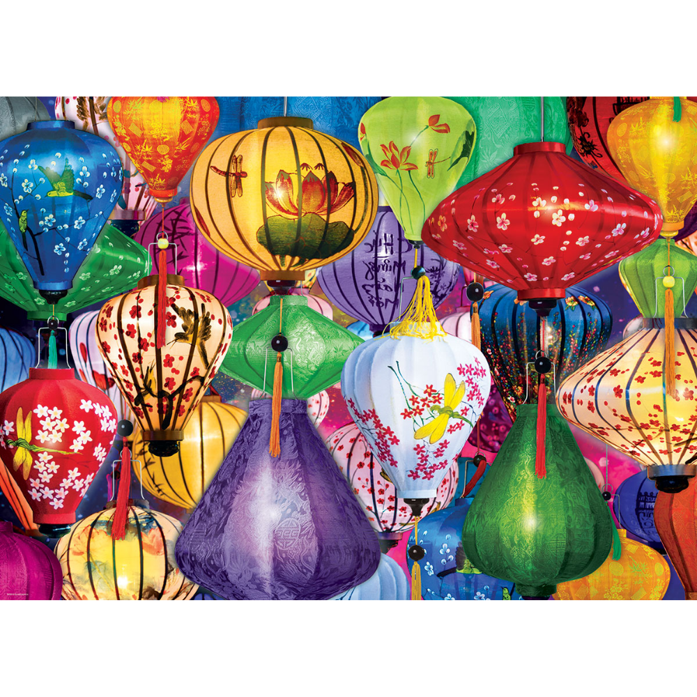 Asian Lanterns (1000 Pieces)