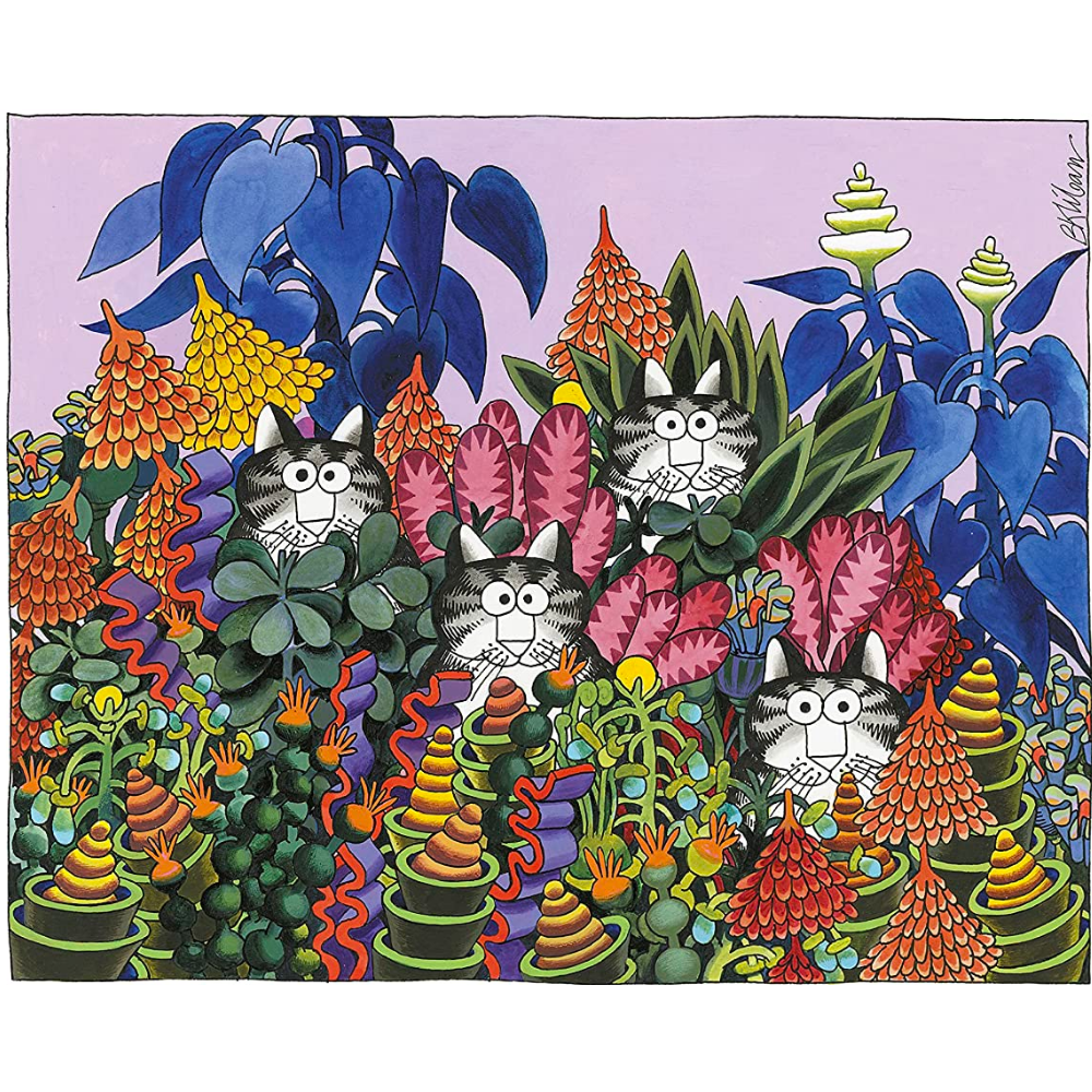 B.Kliban: JungleCats