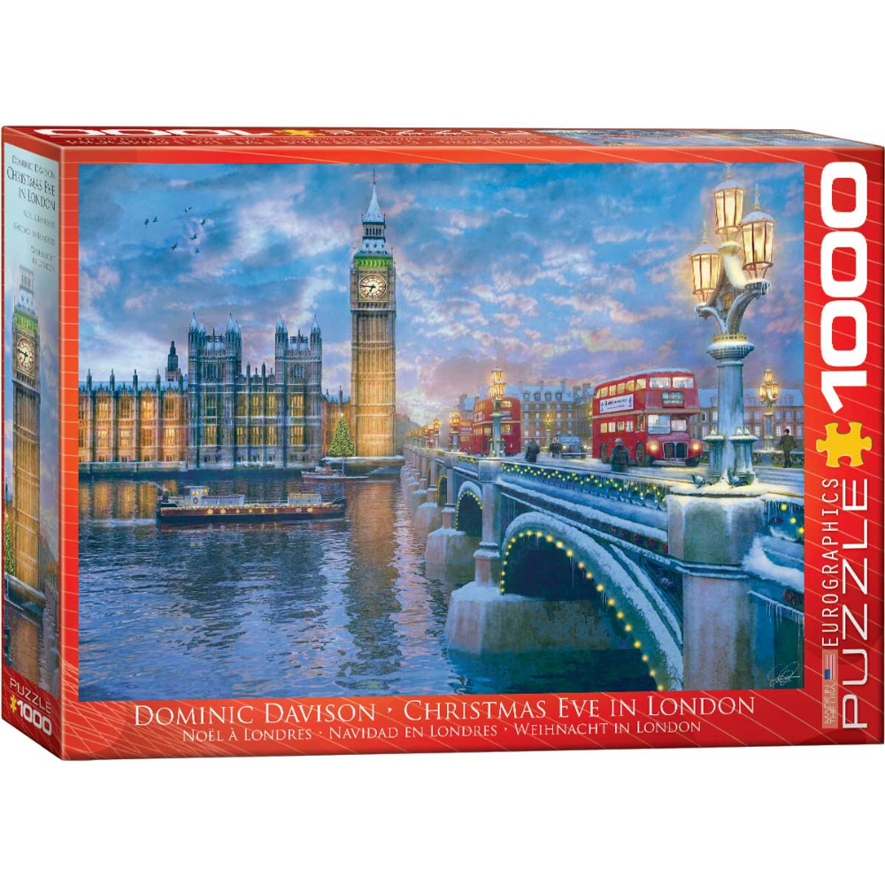 Dominic Davison: Christmas Eve In London (1000 Pieces)